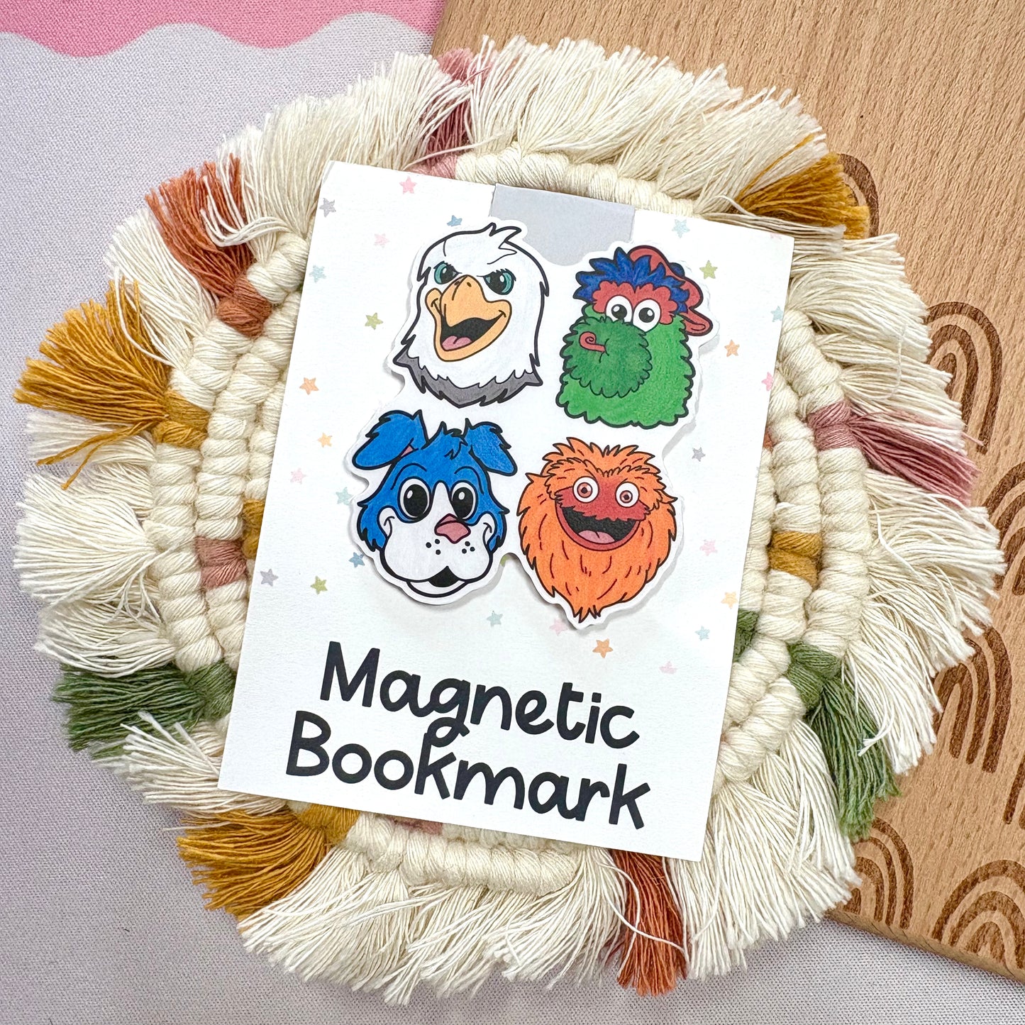 Mascots Magnetic Bookmark
