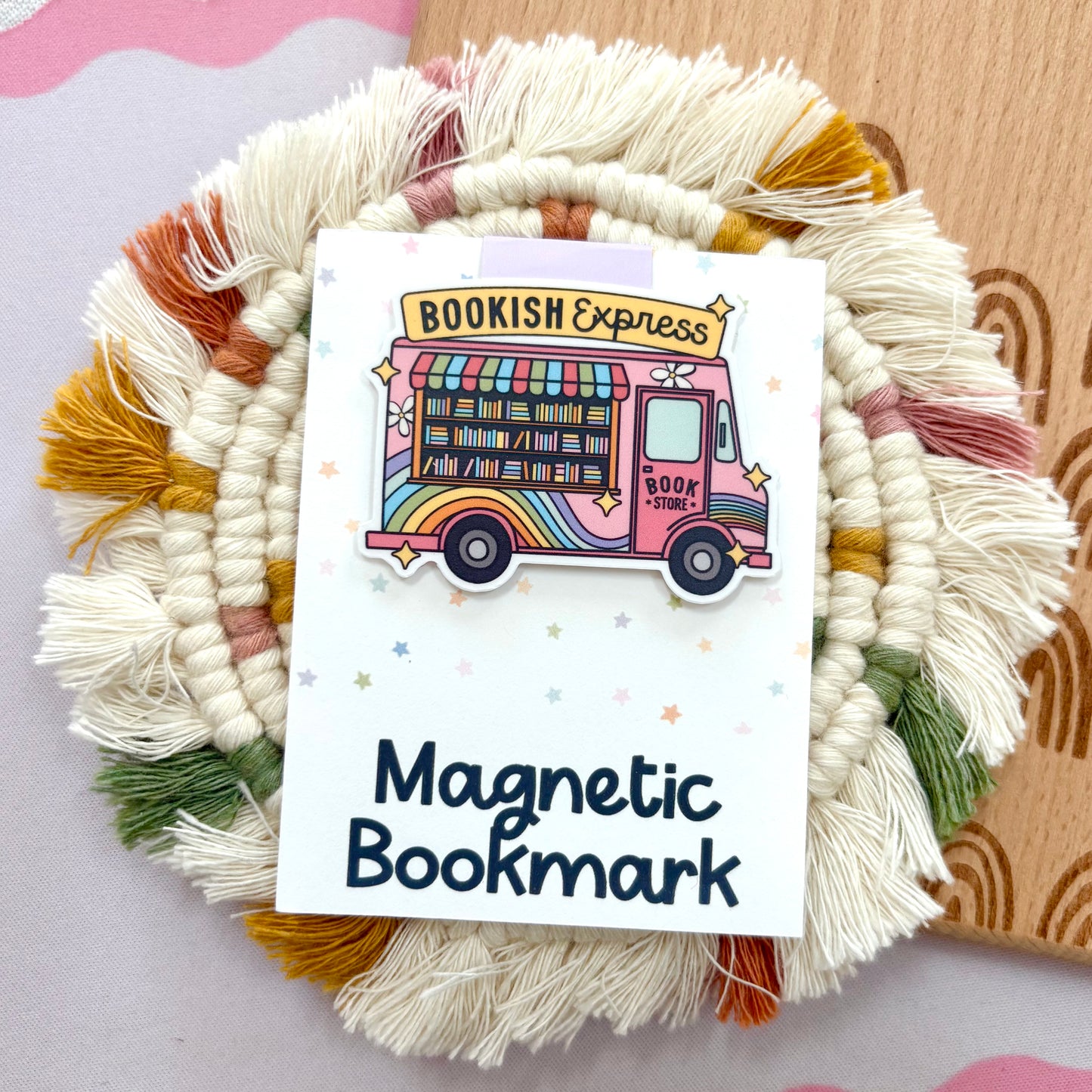 Bookish Express Magnetic Bookmark