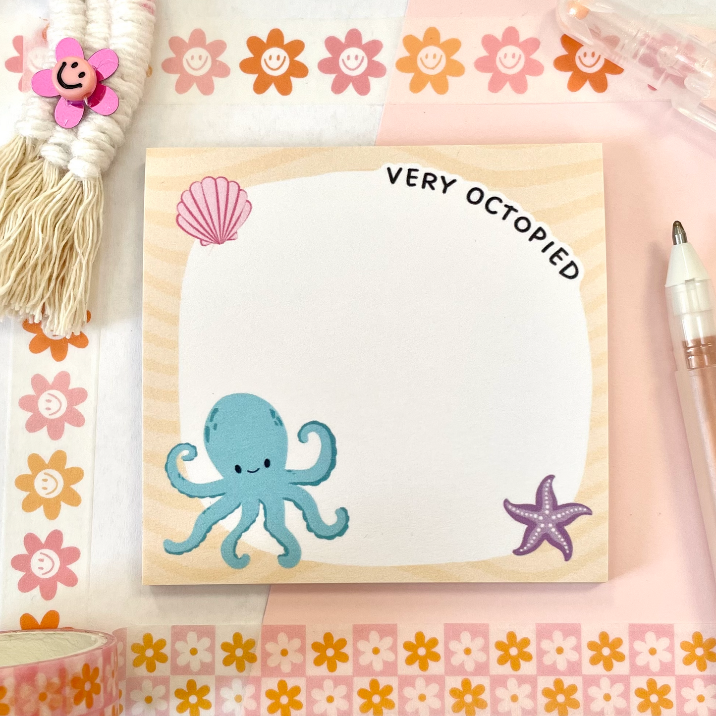 Very Octopied Sticky Notes