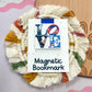 LOVE Magnetic Bookmark