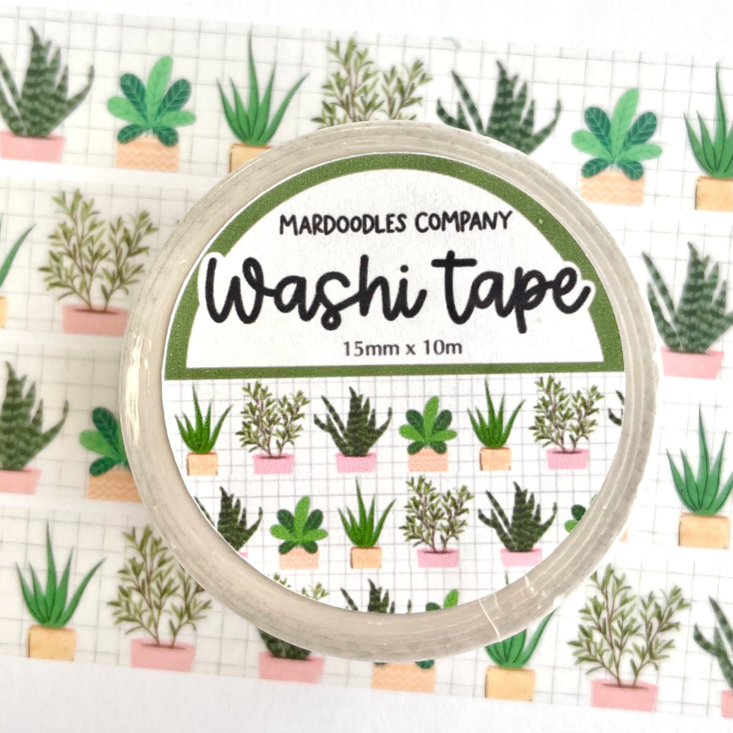 Potted Plant Washi Tape