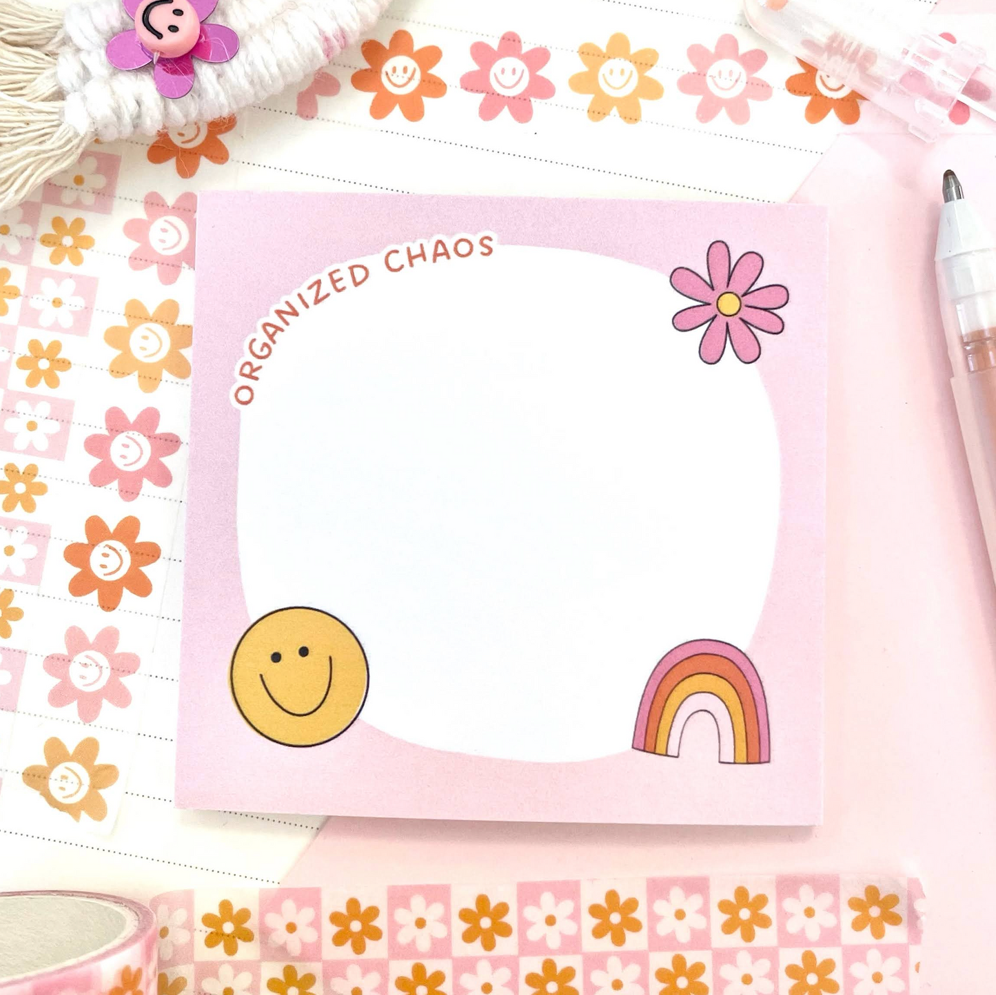 Organized Chaos Sticky Notes