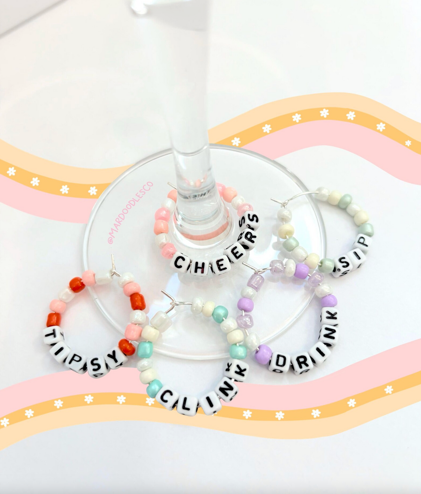 Girls Night Wine Charms