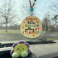 Yelling at Strangers Car Charm