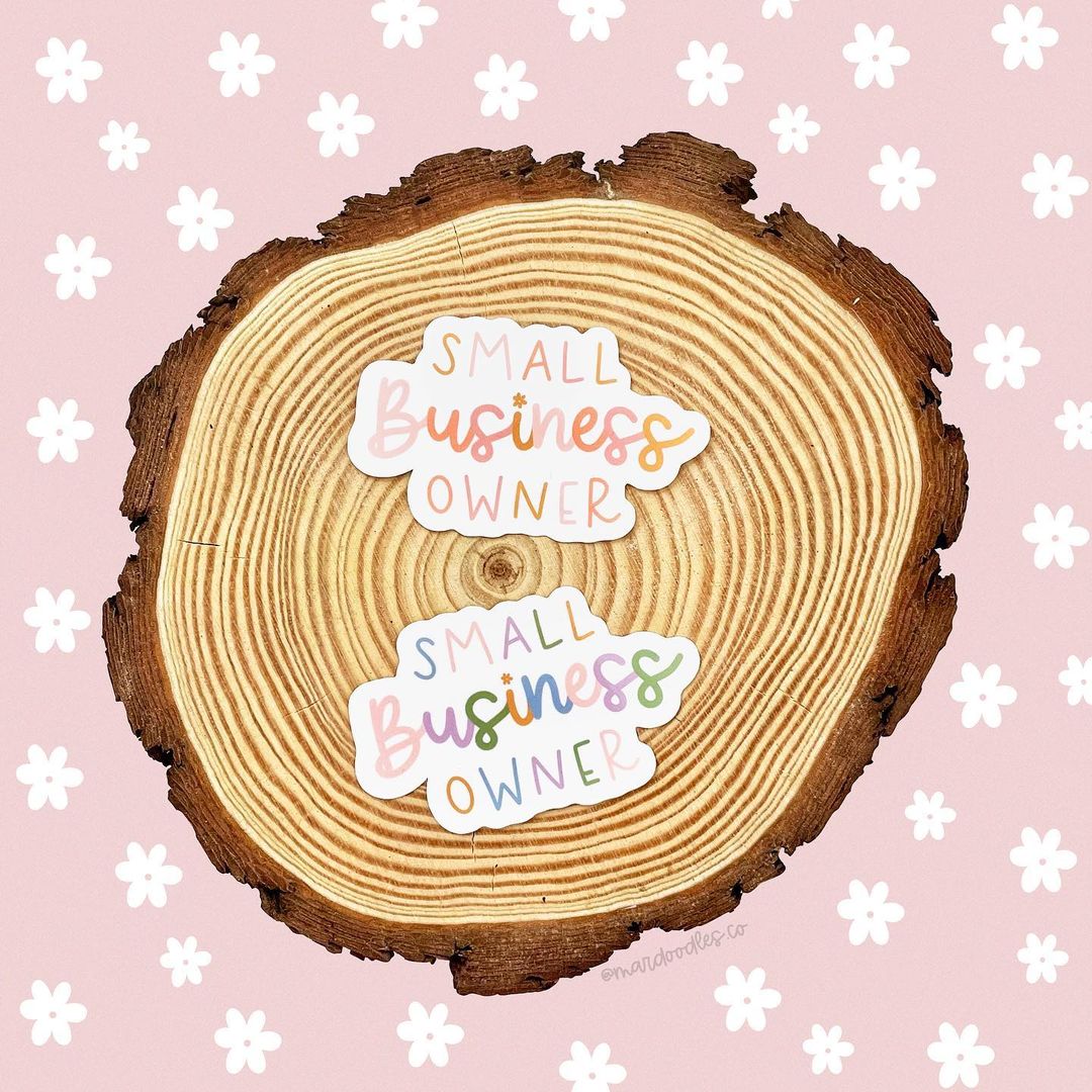 Small Business Owner Sticker