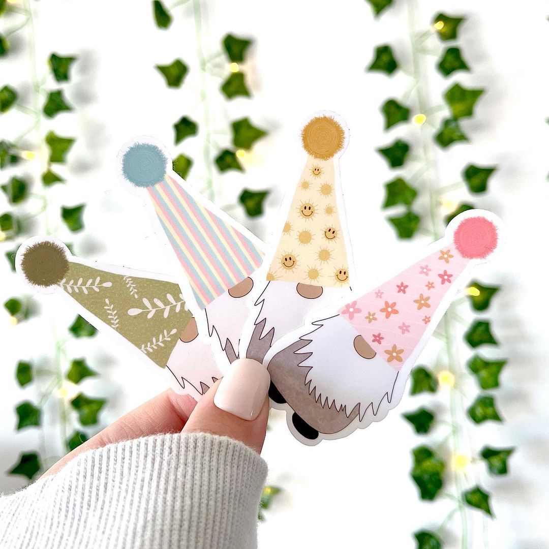 Spring Gnomes Stickers