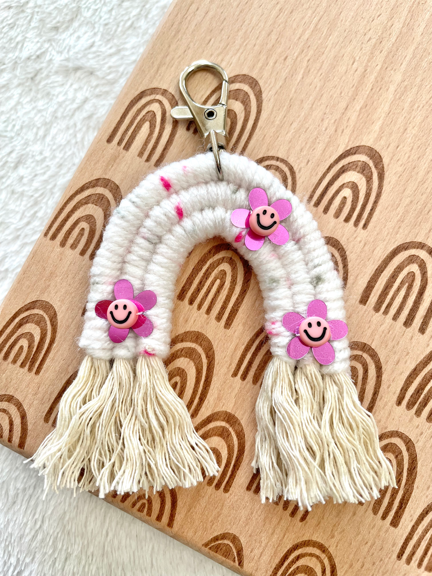 The Olivia Rainbow Keychain