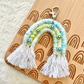 Earthy Rainbow Keychain