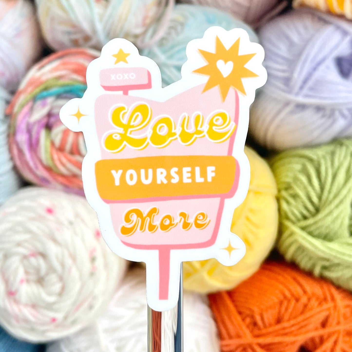 Love Yourself More Sticker
