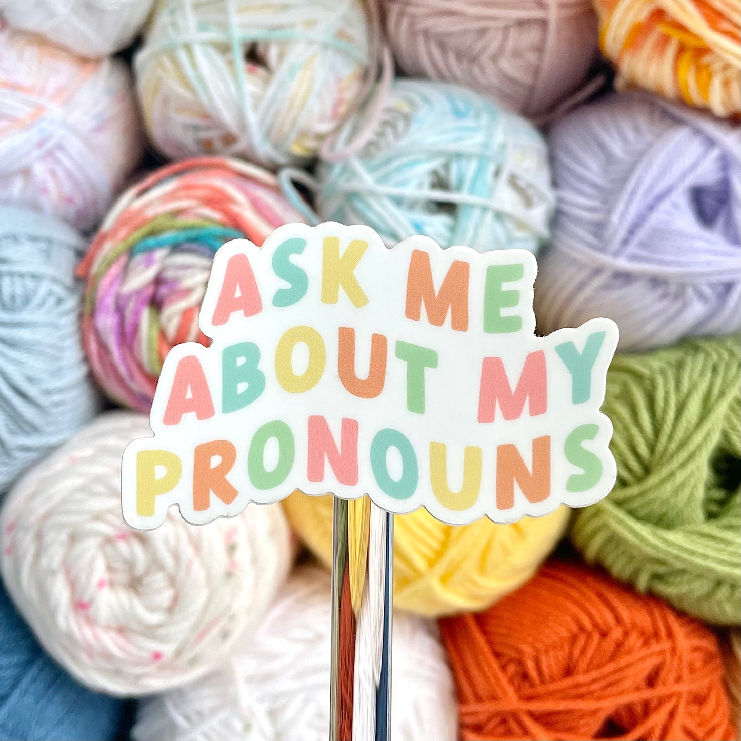 Pronouns Sticker