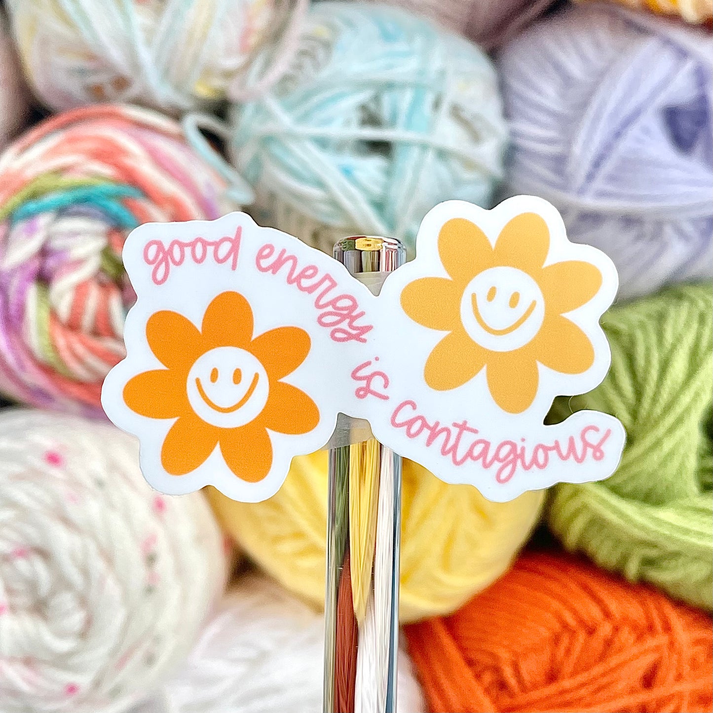 Good Energy is Contagious Sticker