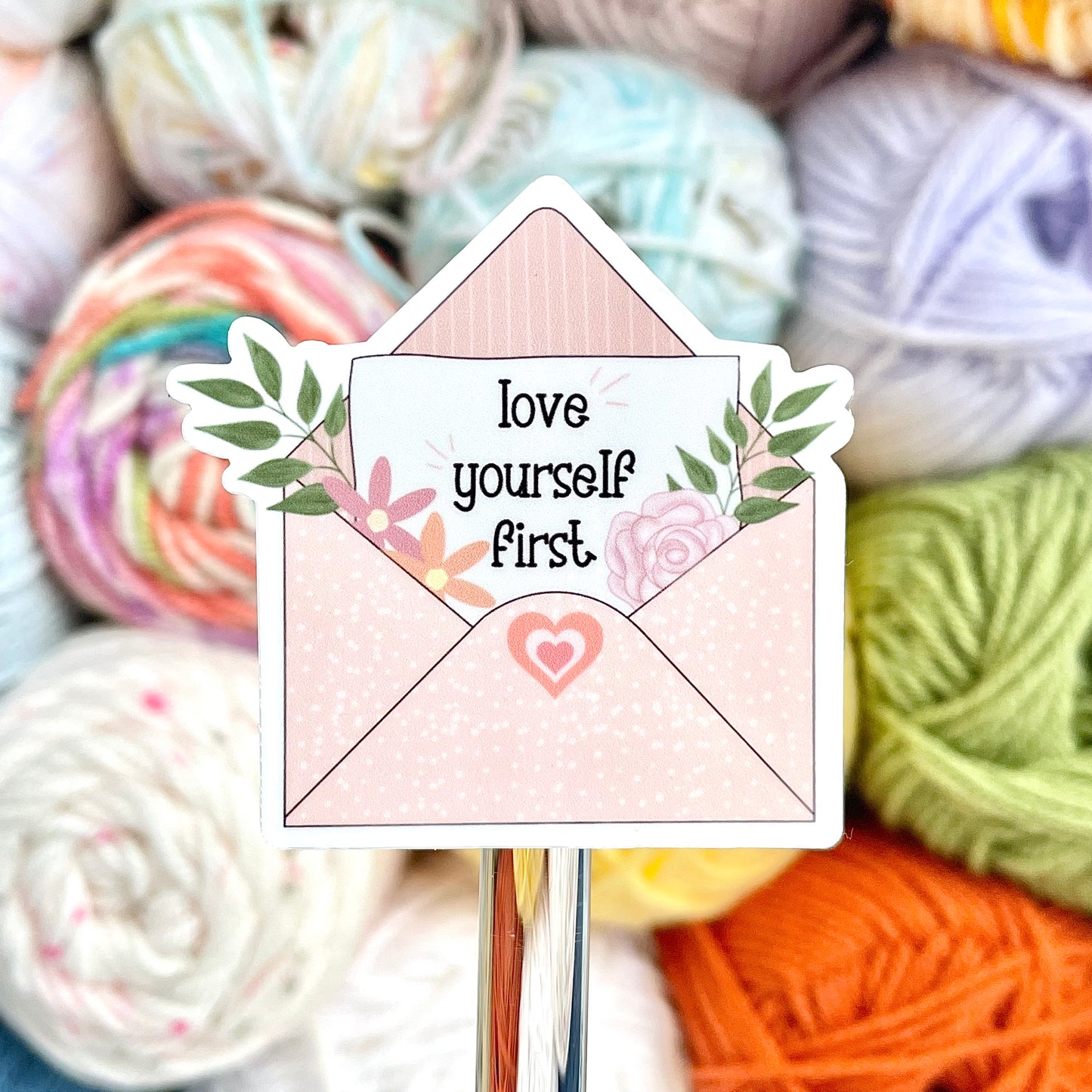 Love Yourself Envelope Sticker