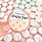 Checkered Daisy Washi Tape