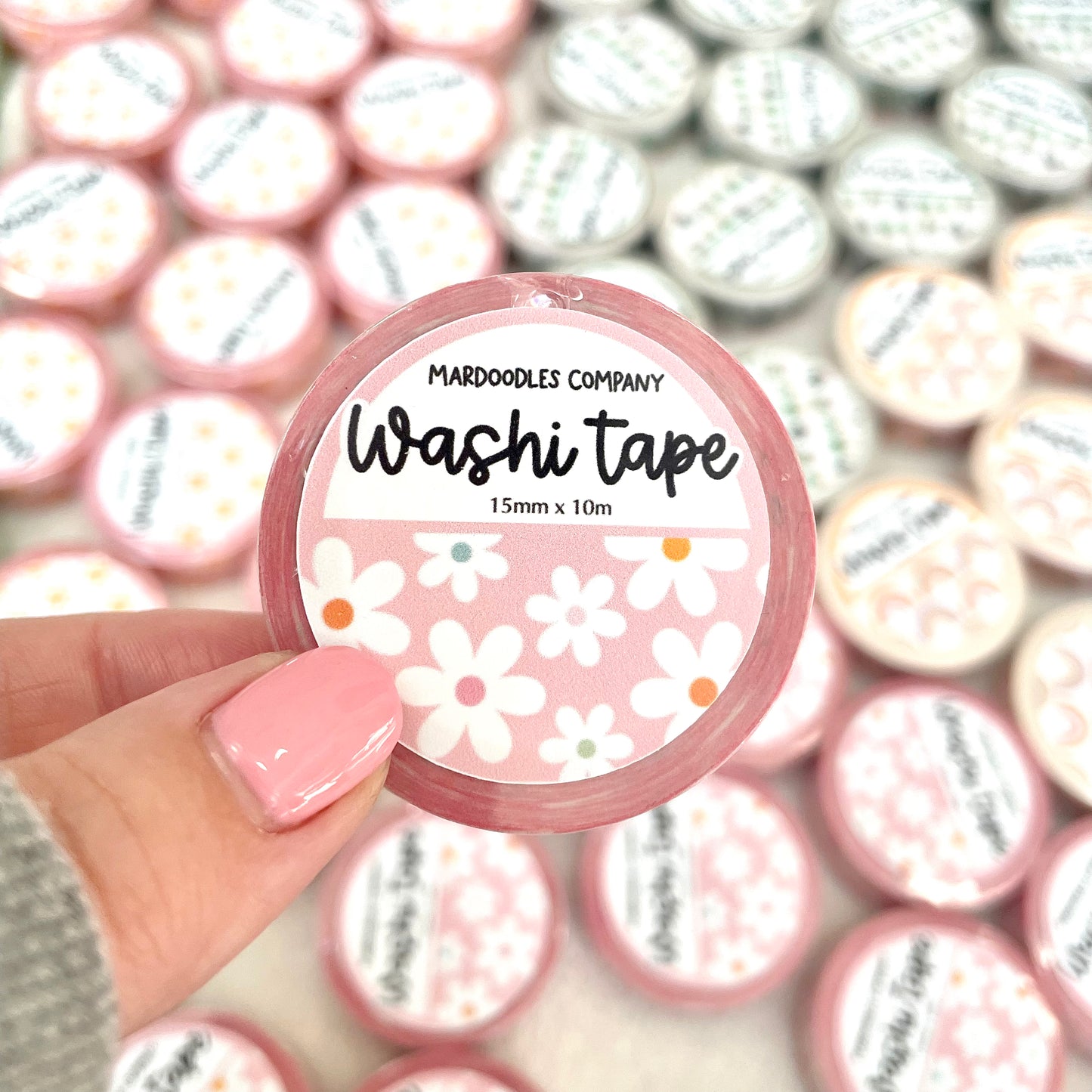 Flower Power Washi Tape