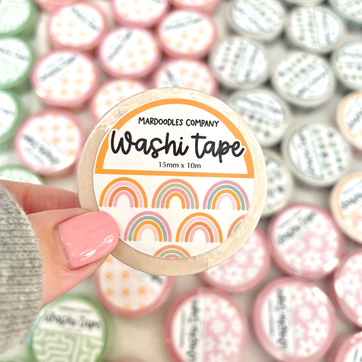 Rainbow Washi Tape