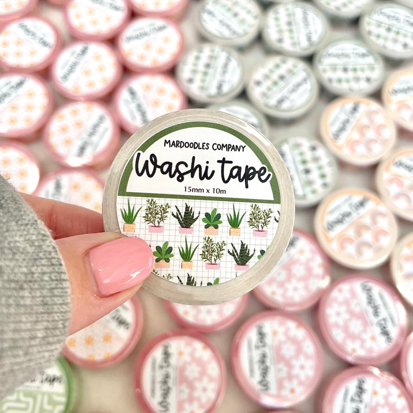 Potted Plant Washi Tape