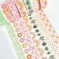 Green Squiggle Washi Tape