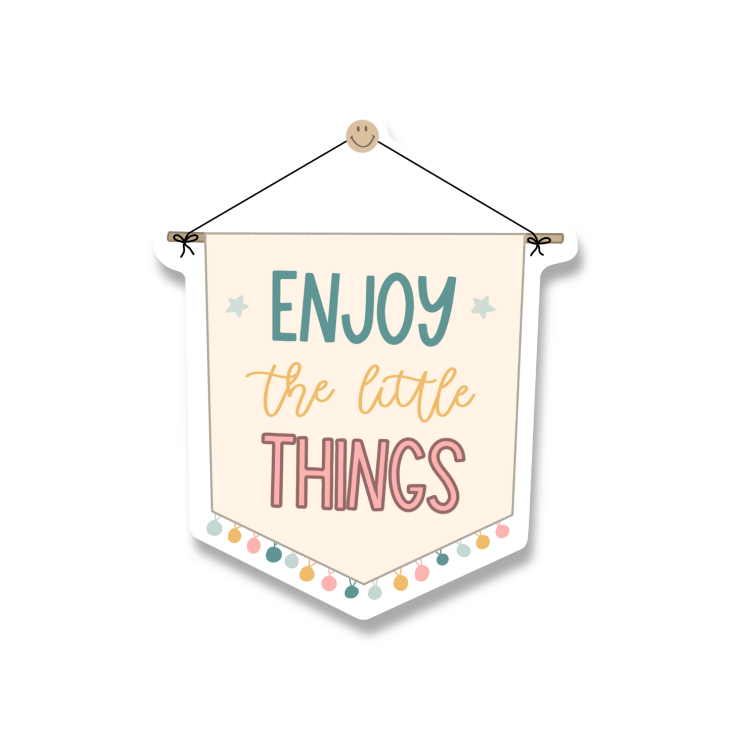 Enjoy the Little Things Magnet