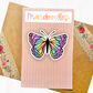 Rainbow Butterfly Sticker