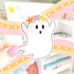 Flower Crown Ghost Sticker