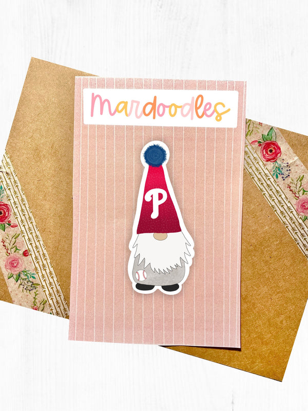 Philadelphia Phillies Gnome Sticker