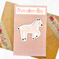 Rainbow Zebra Sticker