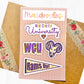 West Chester University Sticker Pack
