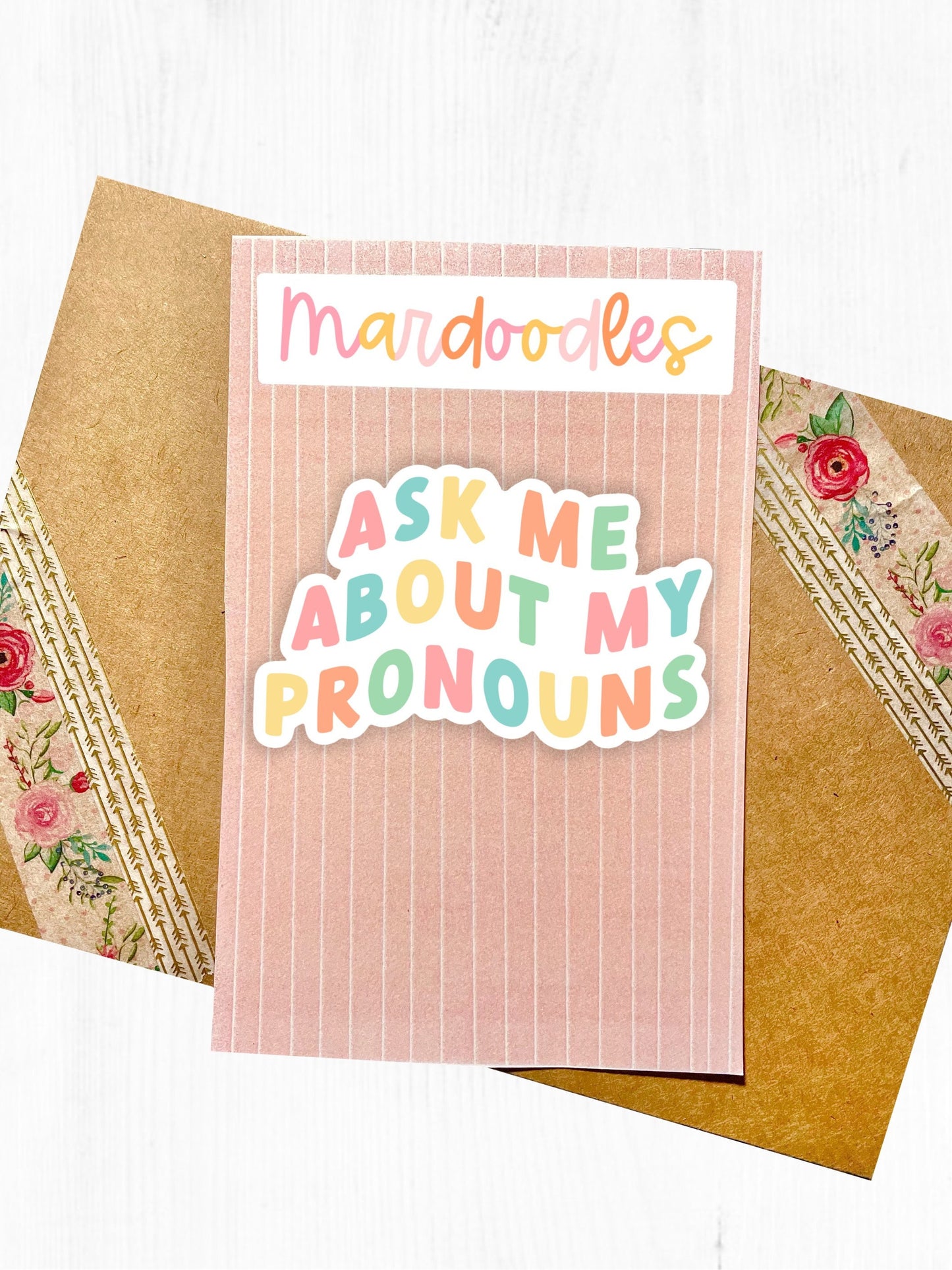 Pronouns Sticker