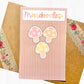 Mini Floral Mushroom Sticker Pack