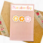 Mini Smiley Flower Sticker