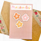 Mini Smiling Flower Sticker Pack