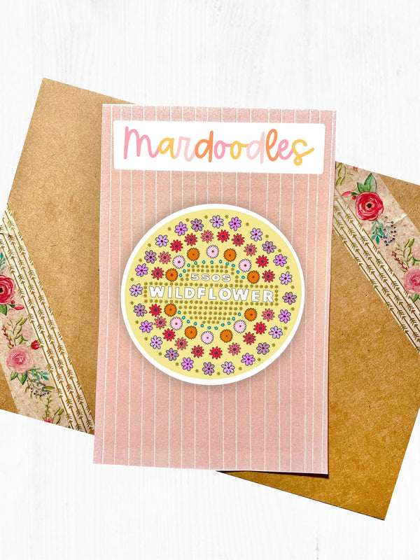 5 Seconds of Summer Wildflower Sticker
