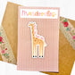 Giraffe Sticker