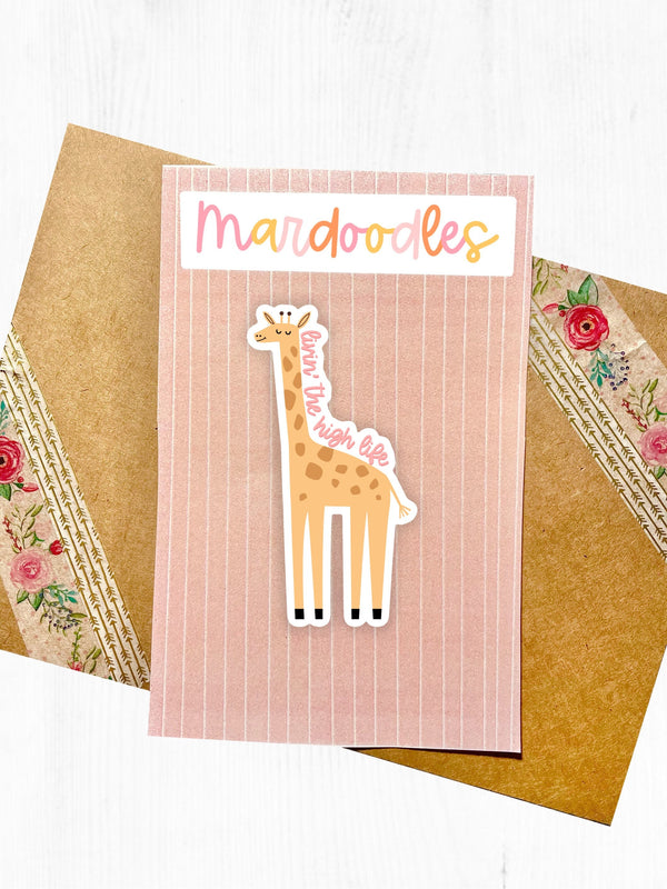 Giraffe Sticker