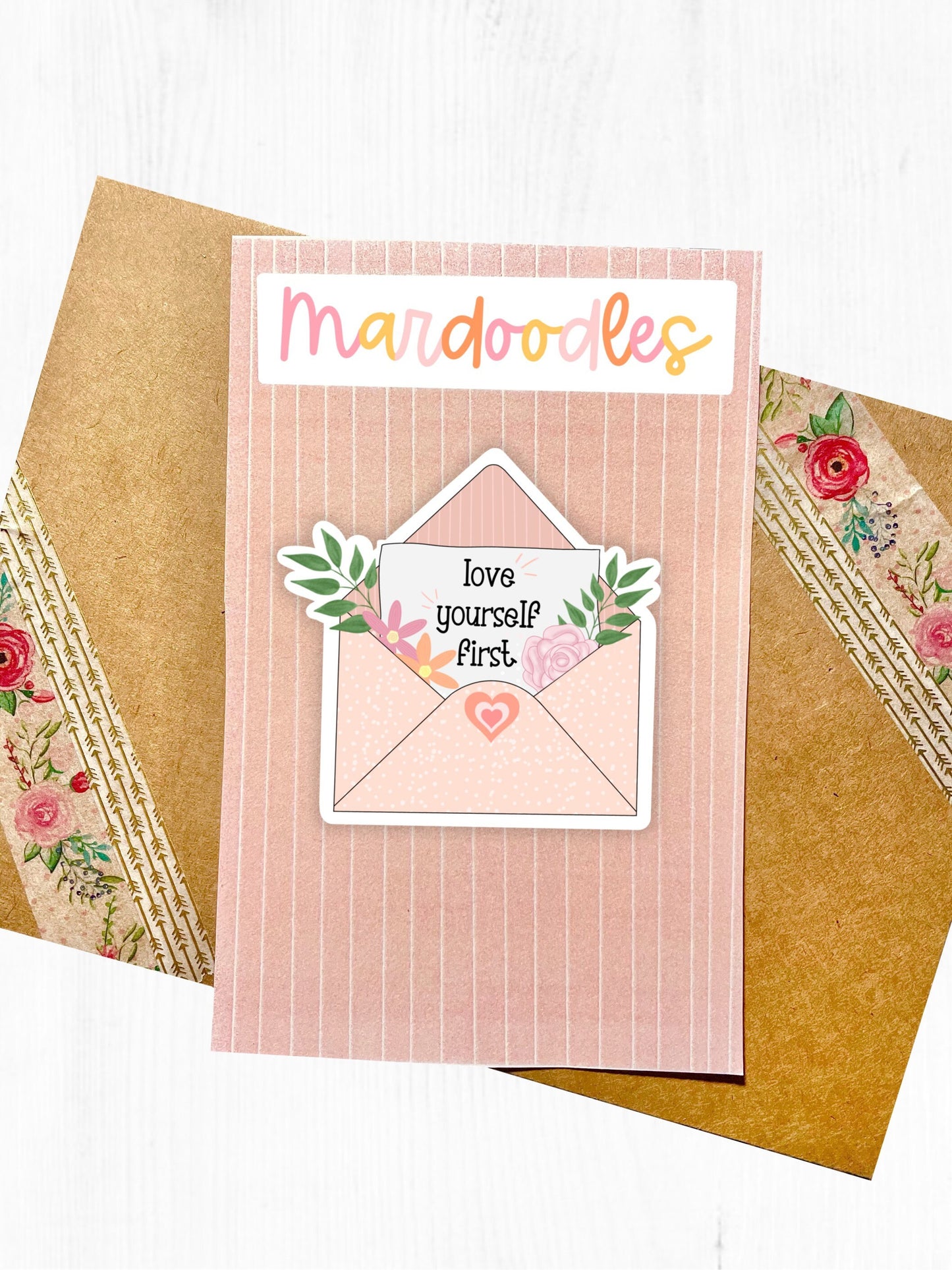 Love Yourself Envelope Sticker
