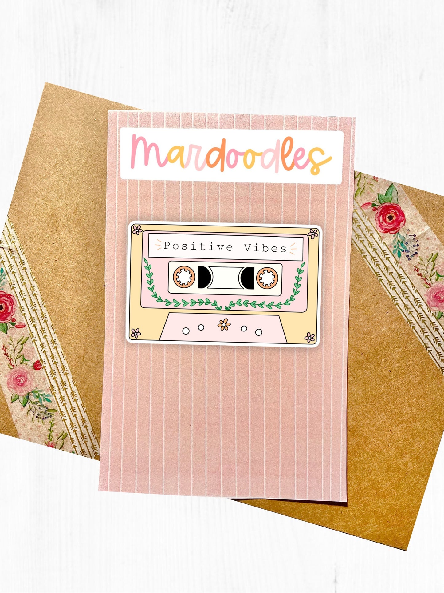 Cassette Tape Sticker