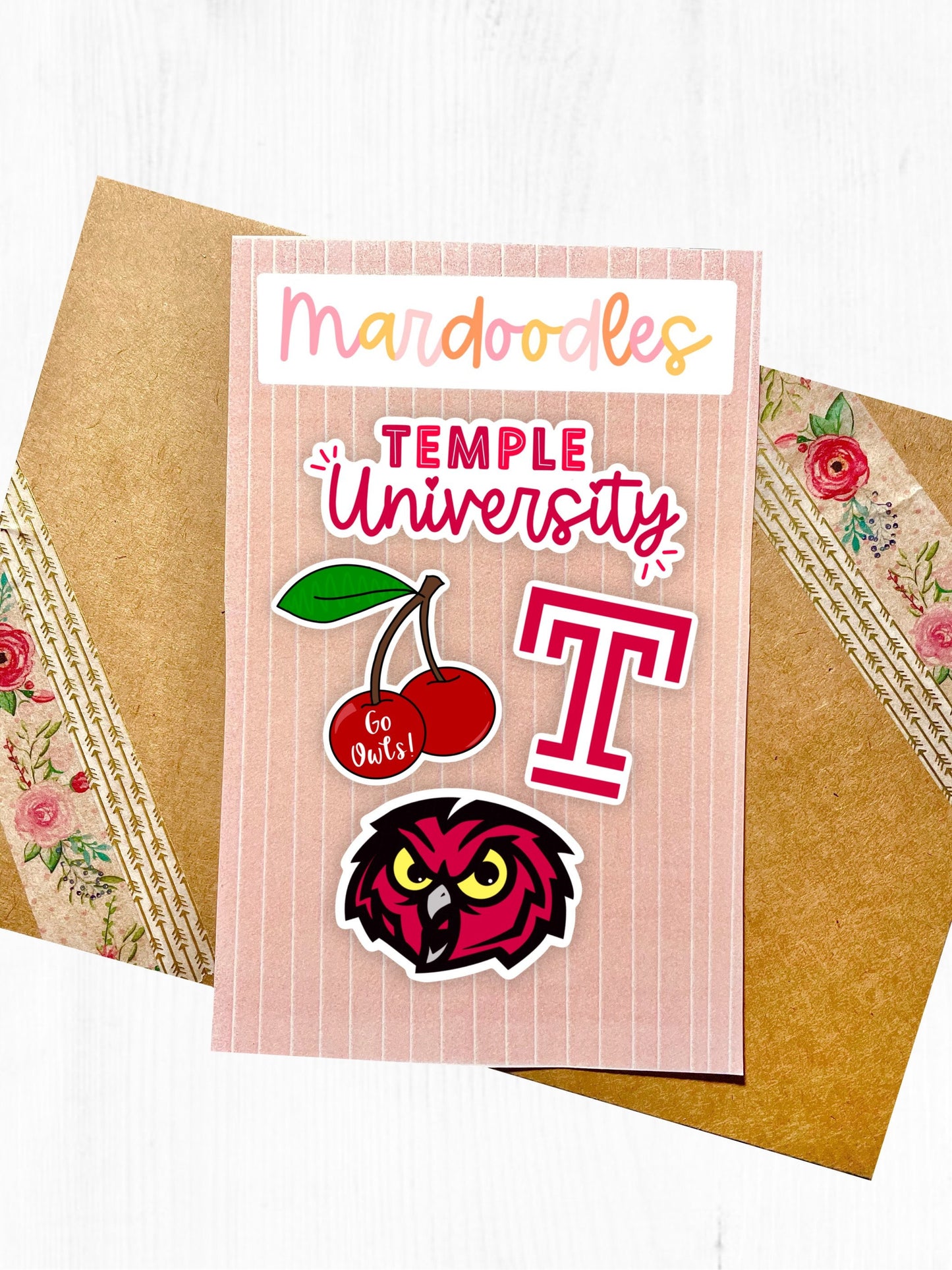 Temple University Sticker Pack