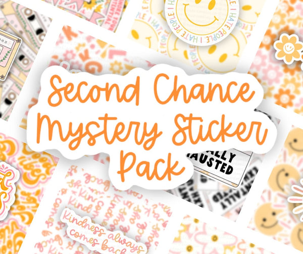 Second Chance Mystery Sticker Pack
